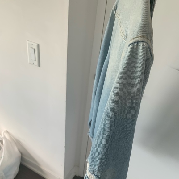 Ripped Denim Jacket - Picture 6 of 6